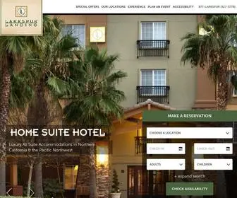 Larkspurhotels.com(Larkspur Landing) Screenshot