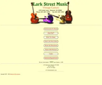 Larkstreetmusic.com(Lark Street Music) Screenshot