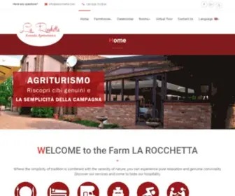 Larocchetta.com(Agriturismo La Rocchetta) Screenshot