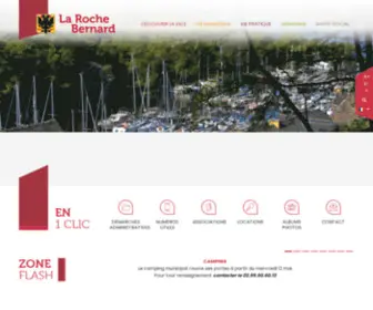 Laroche-Bernard.com(Mairie de La Roche) Screenshot