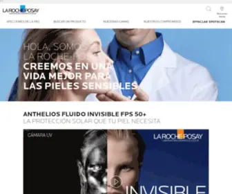 Laroche-Posay.cl(Maquillaje, cuidado facial, cuidado para el cabello y protección solar con La Roche-Posay) Screenshot