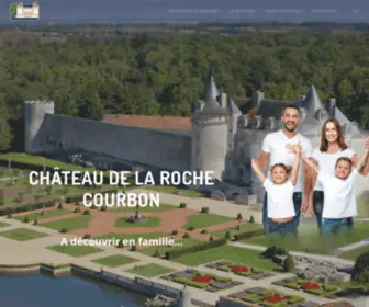 Larochecourbon.fr(Chateau de La Roche Courbon) Screenshot