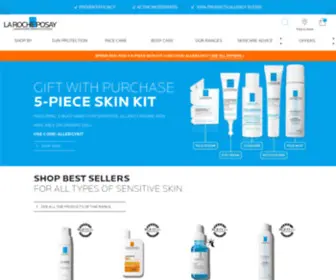 Larocheposay.com.au(La Roche) Screenshot