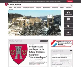 Larochette.lu(Lëtzebuerg) Screenshot