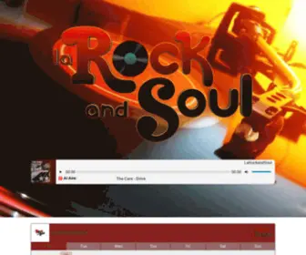 Larockandsoul.com(Radio Online) Screenshot