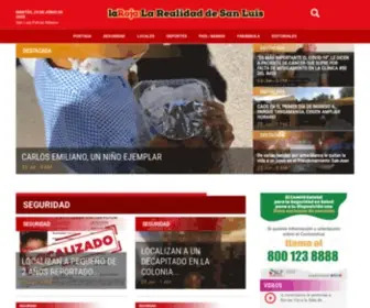 Laroja.com.mx(Últimas noticias San Luis) Screenshot