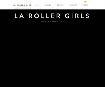 Larollergirls.com(Roller Skating) Screenshot
