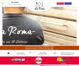 Laromaportewen.com(La Roma Pizza Restaurant) Screenshot