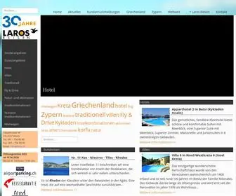 Laros.ch(Laros Reisen) Screenshot