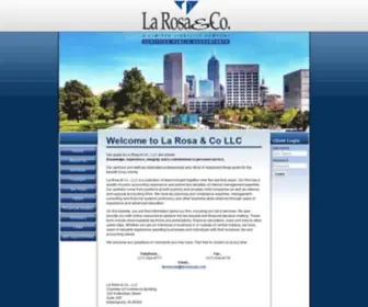 LarosacPa.com(La Rosa & Co) Screenshot