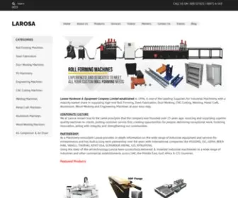 Larosagroup.com(LAROSA MACHINERY) Screenshot