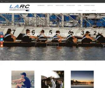 Larowing.com(Los Angeles Rowing Club) Screenshot