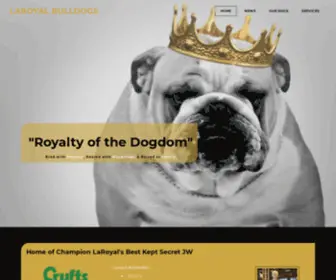 Laroyal-Bulldogs.co.uk(LAROYAL BULLDOGS) Screenshot