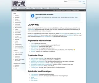 Larpwiki.de(Larpwiki) Screenshot