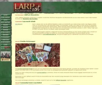 Larpzeit.de(Startseite) Screenshot