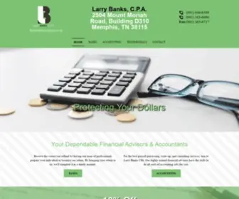 LarrybankscPa.com(Tax Services) Screenshot