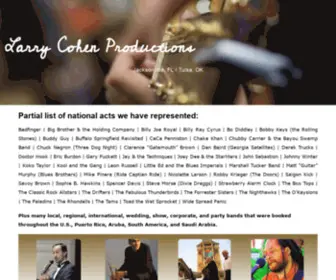 Larrycohenproductions.com(Larry Cohen Productions) Screenshot