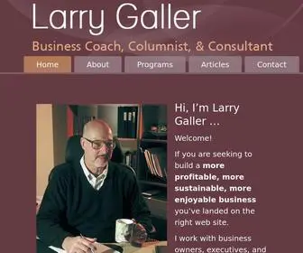 Larrygaller.com(Larry Galler) Screenshot
