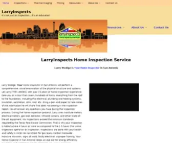 Larryinspects.com(Home Inspector) Screenshot