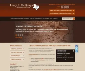 LarrymCDougal.com(Richmond Attorneys) Screenshot
