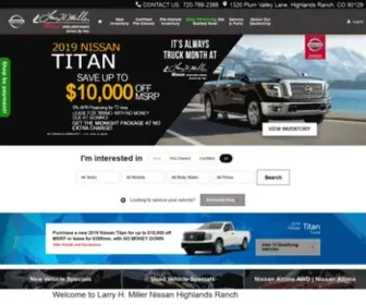 Larrymillernissan.com Screenshot