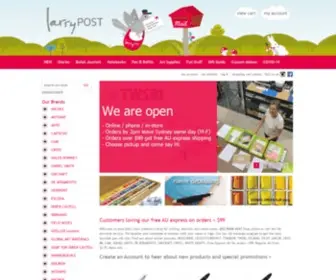 Larrypost.com.au(Writing & Sketching) Screenshot