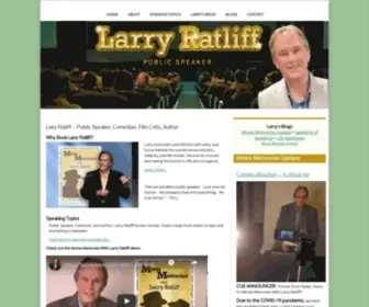 Larryratliff.com(Public Speaker) Screenshot