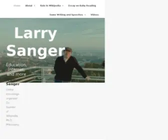 Larrysanger.org(Larry Sanger Blog) Screenshot
