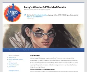 Larryscomics.net(これを読めばカマグラゴールド通販がわかる) Screenshot