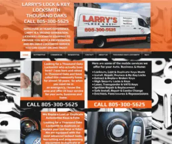 Larryslockandkey.com(LARRY'S LOCK & KEY) Screenshot