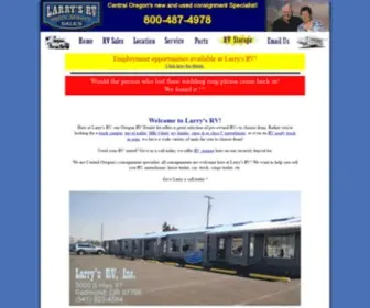 Larrysrv.com(Larry's RV) Screenshot