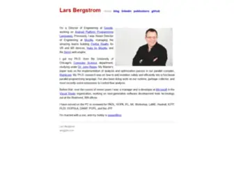 Lars.com(Lars Bergstrom) Screenshot