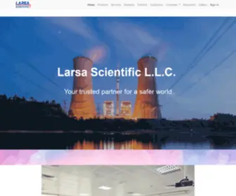 Larsa.ae(Larsa Scientific LLC) Screenshot
