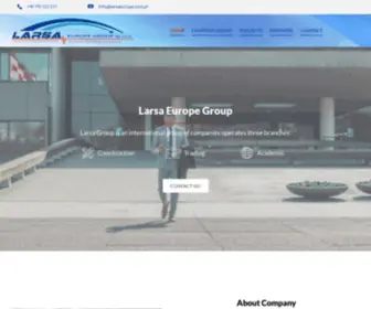Larsaeurope.com.pl(International Company) Screenshot