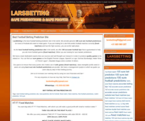 Larsbetting.com Screenshot