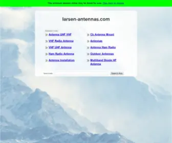 Larsen-Antennas.com(Pulse Larsen) Screenshot