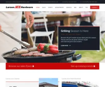 Larsenacehardware.com(Larsen Ace Hardware) Screenshot