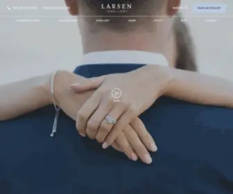 Larsenjewellery.com.au(Jewellery, Rings & Diamonds) Screenshot