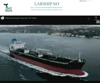 Larship.no(Vi gir dere den maritime historie) Screenshot