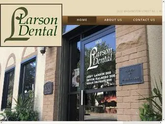 Larsondental.net(Larson Dental) Screenshot