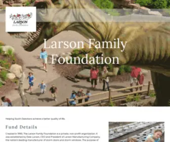 Larsonfoundation.org(Larson Foundation) Screenshot