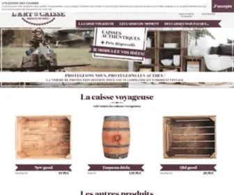 Lartdelacaisse.fr(Lartdelacaisse) Screenshot