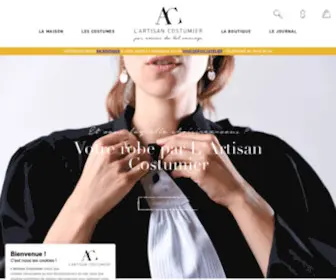 Lartisan-Costumier.com(Robes avocats) Screenshot