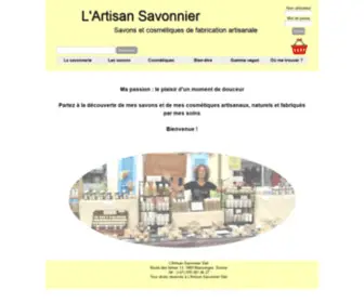 Lartisan-Savonnier.ch(L'Artisan Savonnier) Screenshot