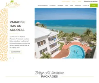 Larubeya.com(Laru Beya Resort) Screenshot