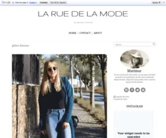 Laruedelamode.com(La rue de la mode) Screenshot