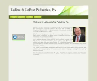 Laruepediatrics.com(LaRue & LaRue Pediatrics) Screenshot