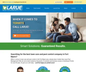 Laruepest.com(Lawn Care) Screenshot