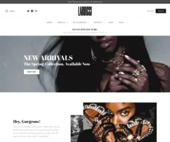 Laruicci.com(LARUICCI JEWELERY) Screenshot