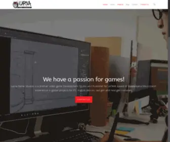 Larvagamestudios.com(Larva Game Studios) Screenshot